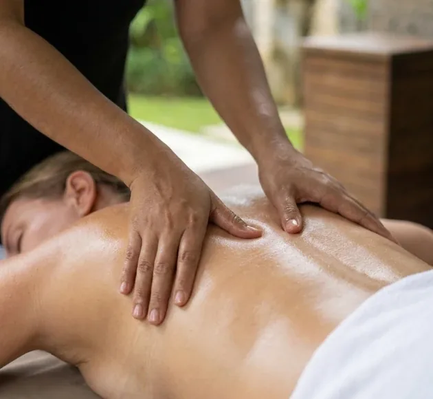 Spa treatment detail