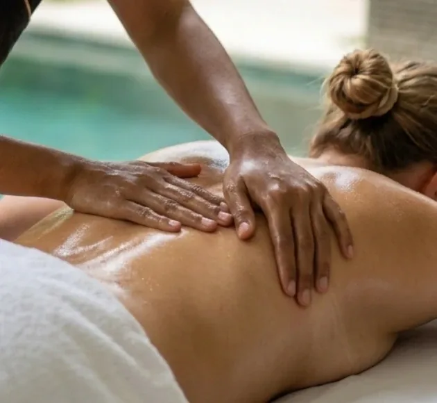 Spa treatment detail
